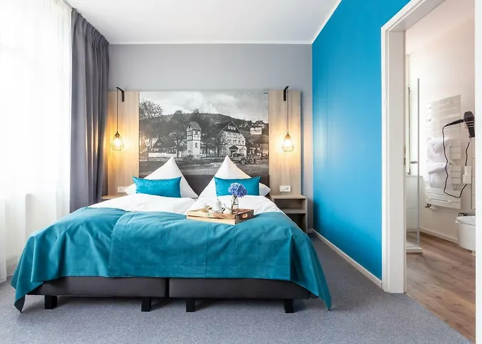 فندق مبيت وإفطار Sachsenhof - - Fruehstueck Buchbar - Nur 700m Vom Gesundheitsbad Actinon باد شليما